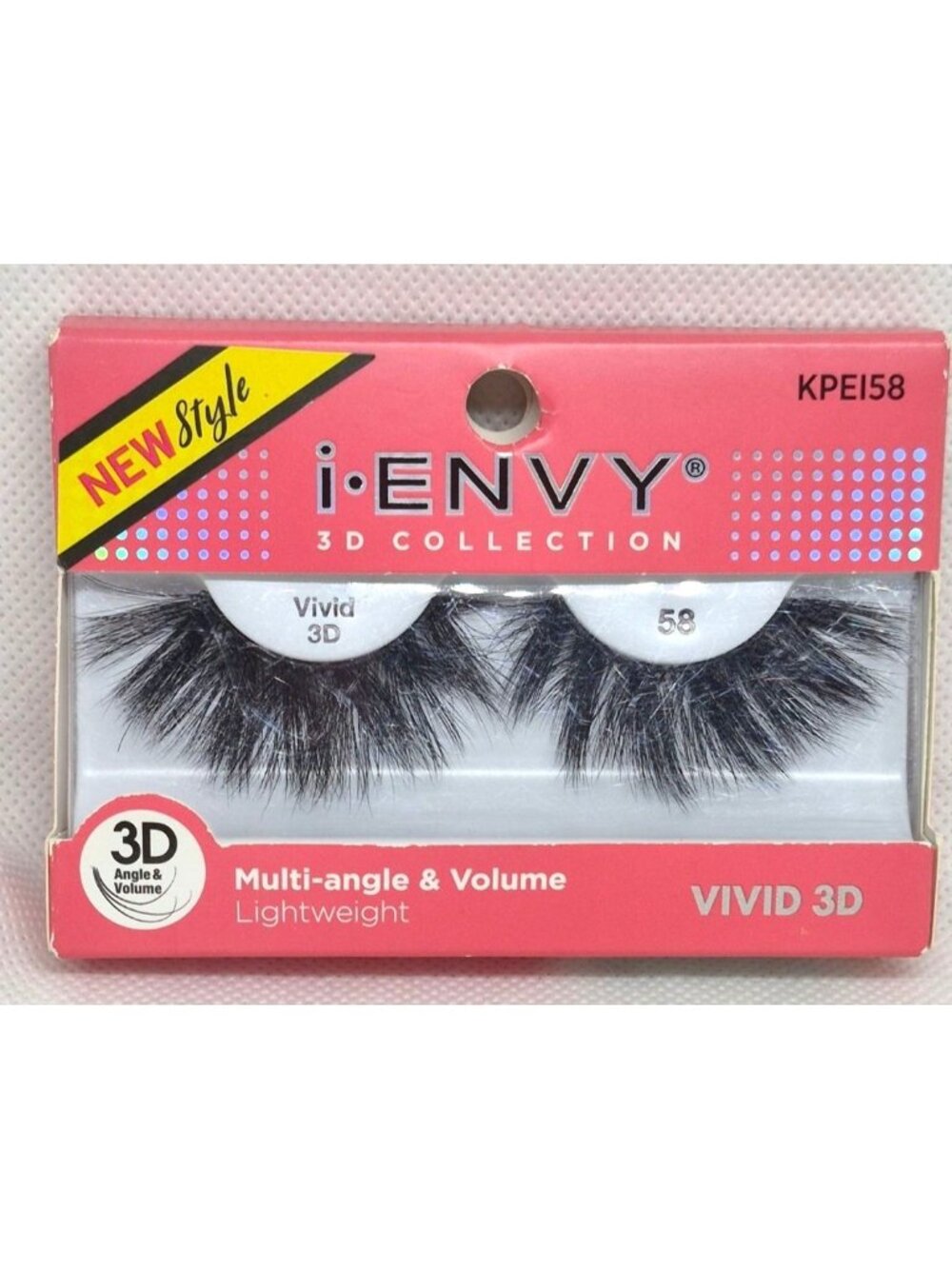 I-Envy 3D Collection Vivid 58 Multi-Angle Volume Lightweight False Eyelashes
